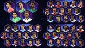 Candidatos al XI de la UEFA