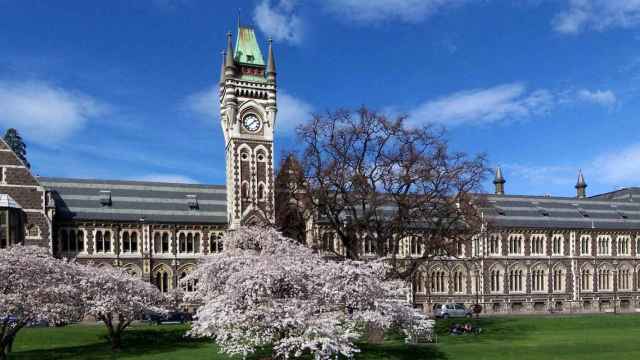 Universidad Otago en Dunedin, Nueva Zelanda