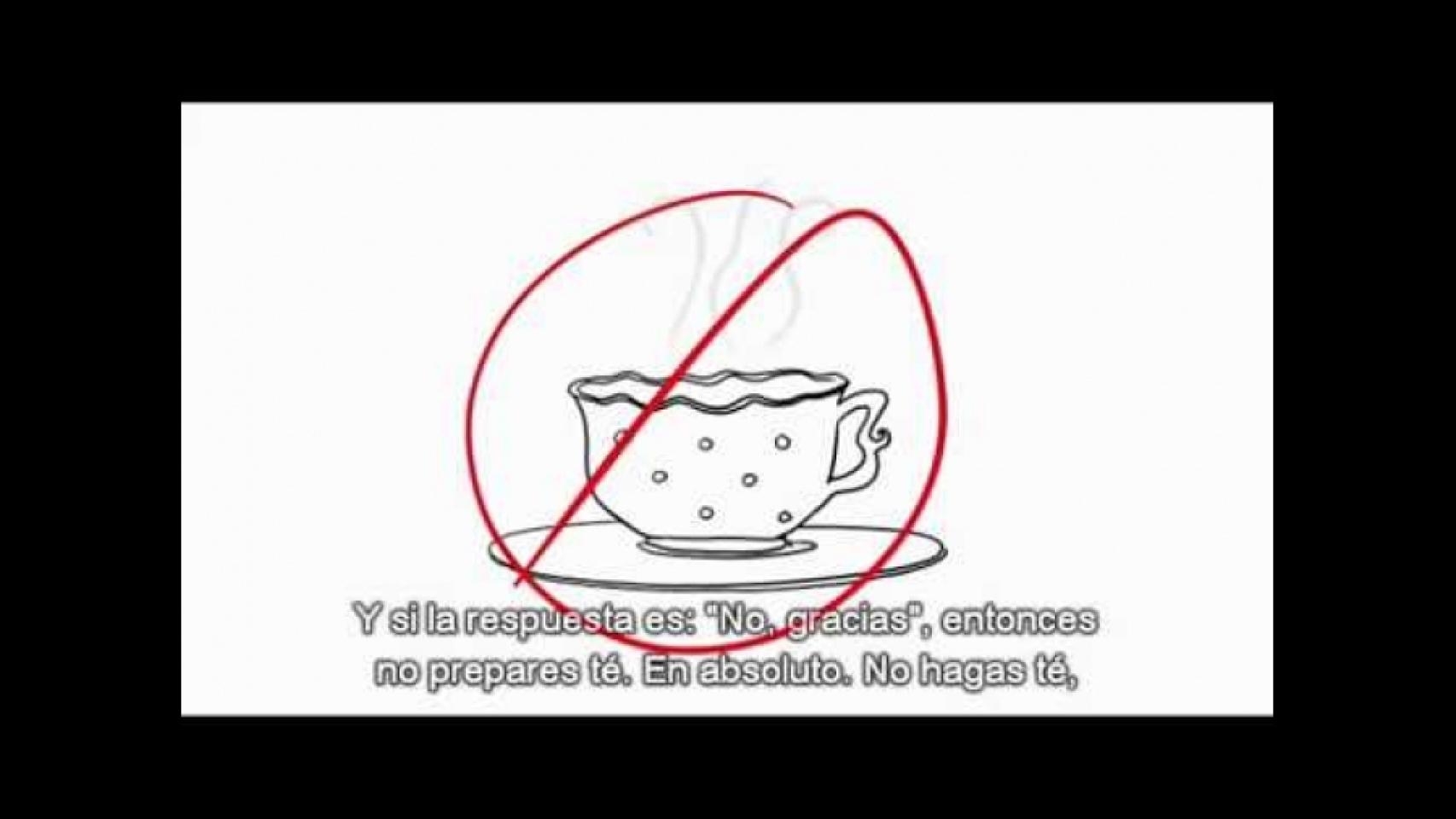 The famous 'Tea Consent' video now in Spanish