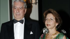 El Nobel Mario Vargas Llosa junto a su exmujer Patricia en una imagen de archivo.