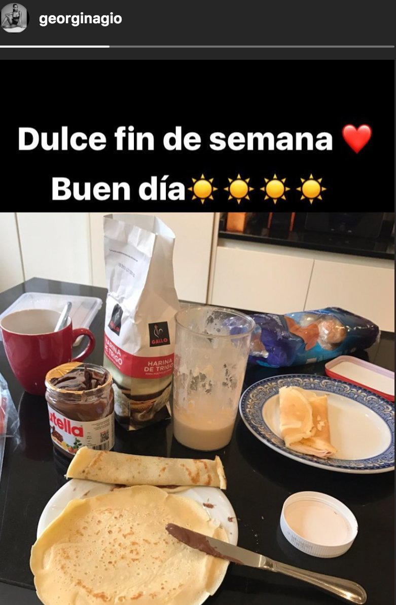 Georgina Rodríguez, en Instagram