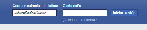 inicio de sesion facebook web