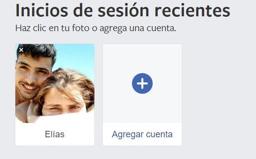 Cómo entrar en Facebook sin contraseña