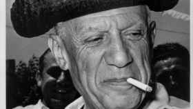 Pablo Picasso por montera.