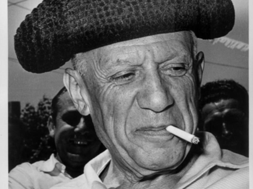 Pablo Picasso por montera.
