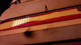Incendian una vivienda en Balsareny por colgar una bandera española