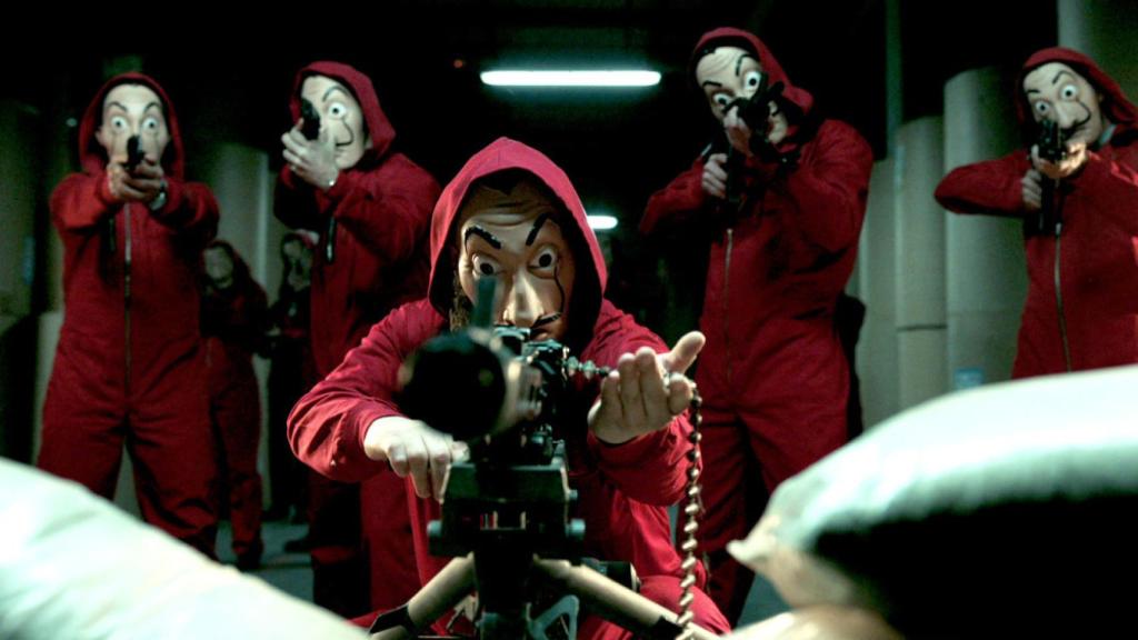 Fotograma de La casa de papel.