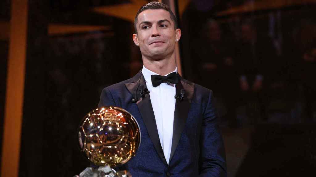 Cristiano Ronaldo ante el quinto Balón de Oro de su carrera.