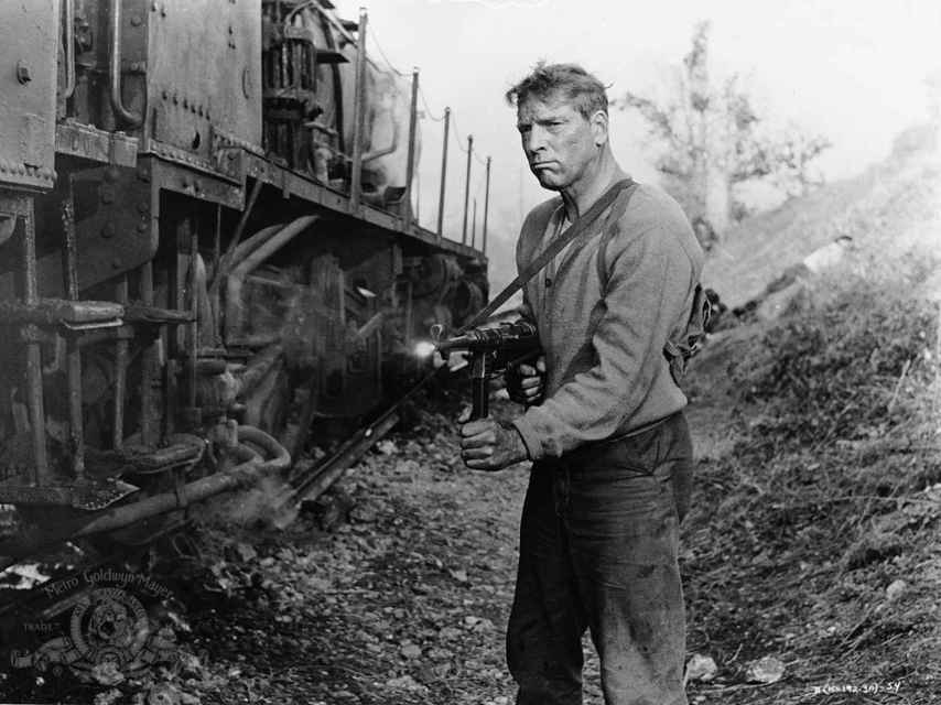 Burt Lancaster en la película The Train, de 1964.