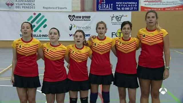 Selección española femenina de Tamburello.