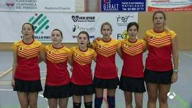 Selección española femenina de Tamburello.