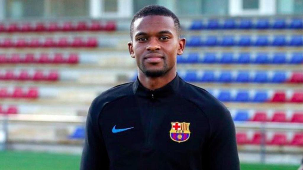Semedo entrena con el barça. Foto Instagram (@nelsonsemedo50)
