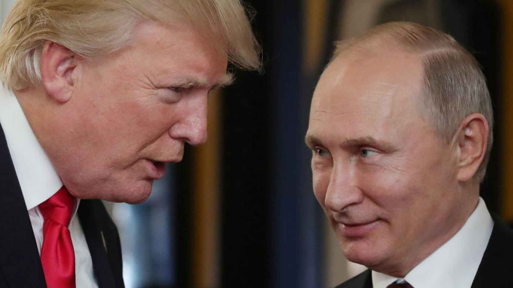 Donald Trump y Vladímir Putin.