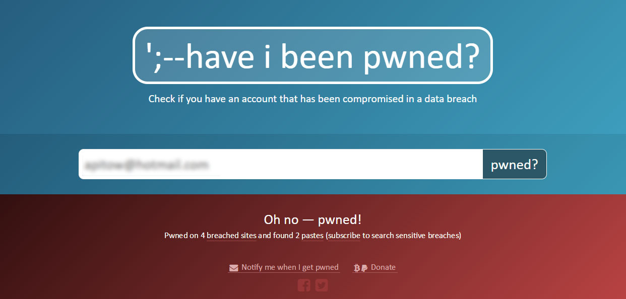 have i been pwned web hackeo usuario acceso hacker