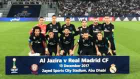 Once titular del Al Jazira - Real Madrid