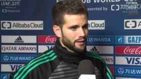 Nacho en zona mixta