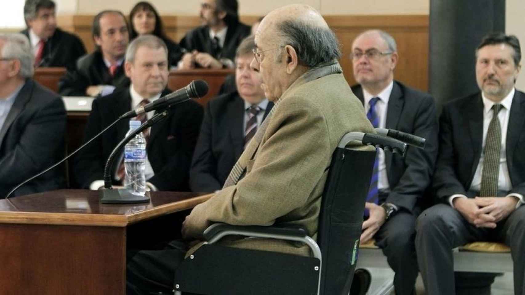 Félix Millet, durante el juicio del caso Palau