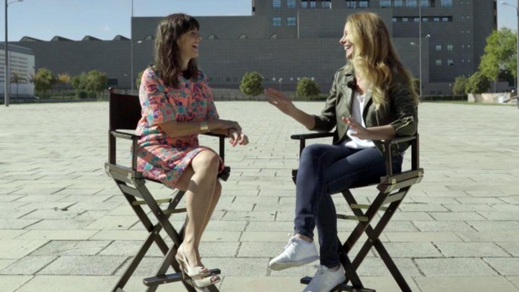 Paula Vázquez con Lorena Berdún.