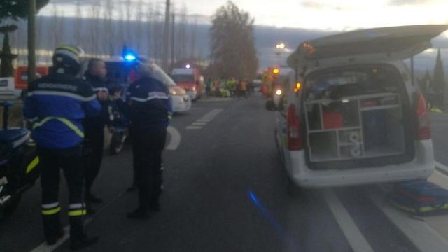 Primeras imágenes tras el accidente.