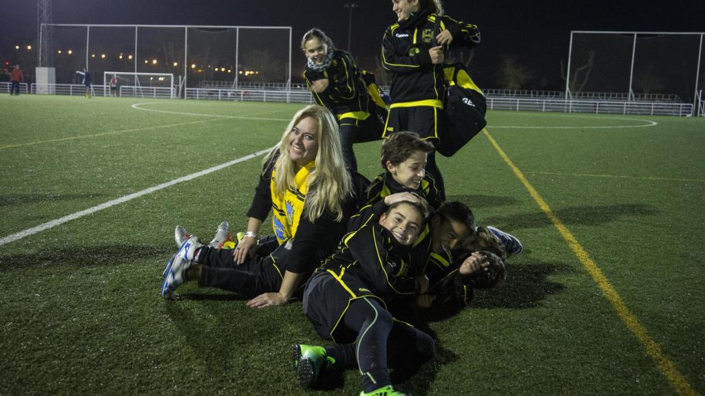 Ana Palomo, 'la presi' del Club de fútbol base COLSPE.
