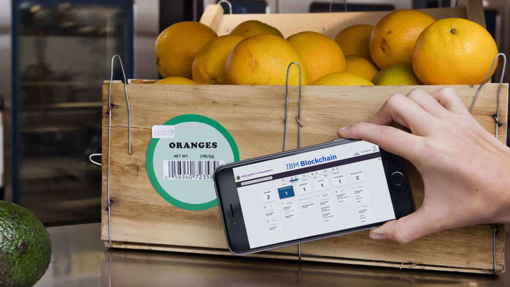 blockchain naranjas seguridad alimentacion
