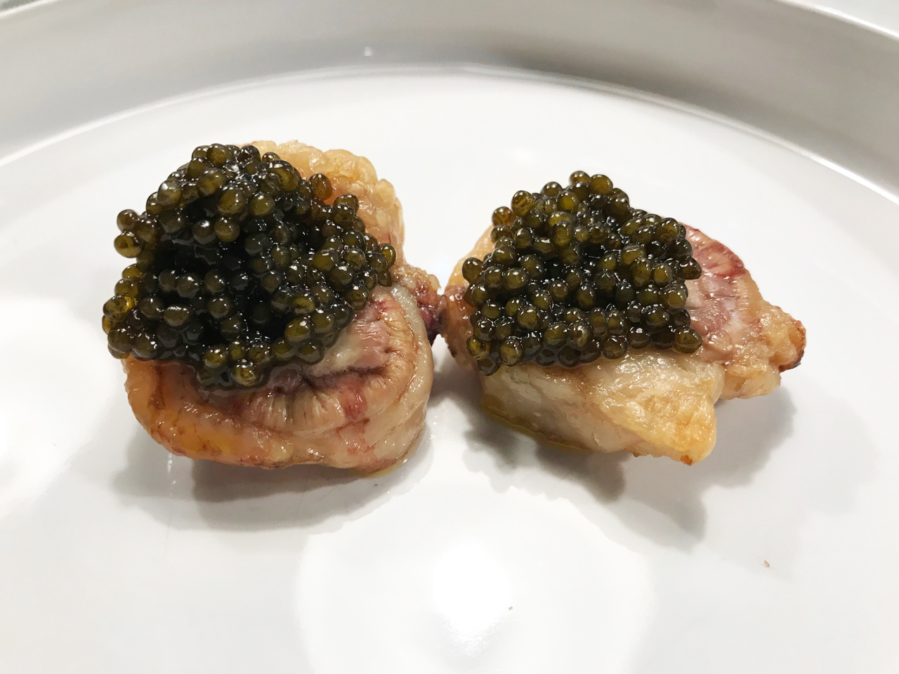 Riñones caviar
