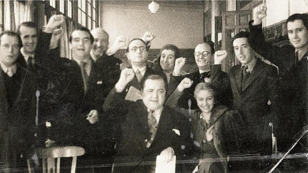 Miembros de la Generación del 27. Entre ellos, Concha Méndez y María Teresa León.