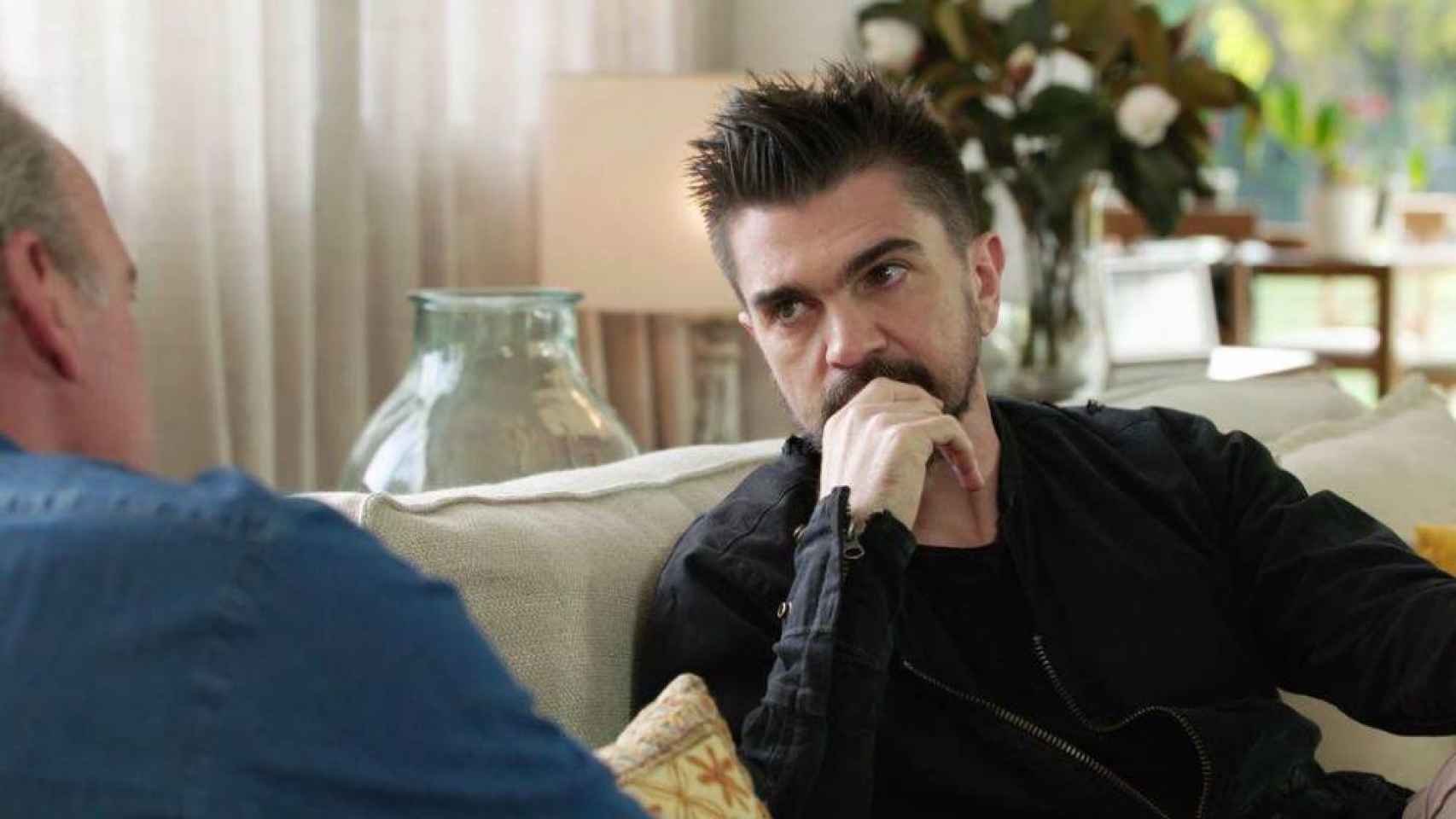 Juanes durante su entrevista en 'Mi casa es la tuya'.