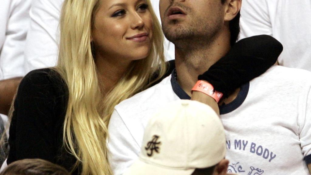 Anna Kournikova y Enrique Iglesias.