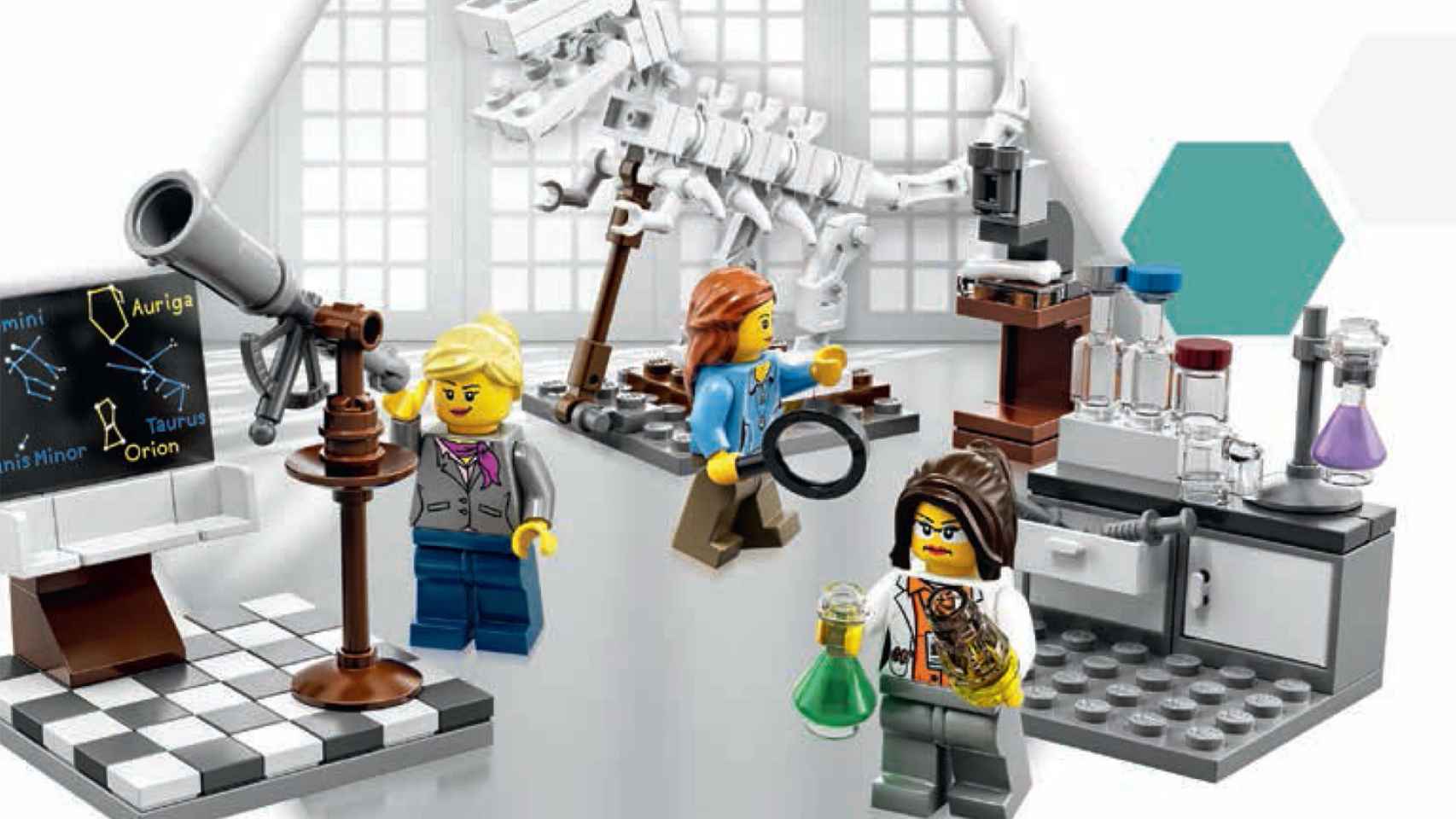 Las científicas de Lego.