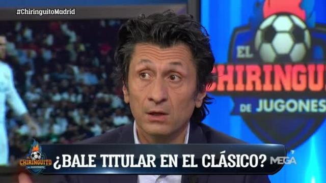 Félix Díaz en El Chiringuito. Foto: Twitter (@elchiringuitotv)