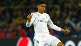 Casemiro, ante el Dortmund.