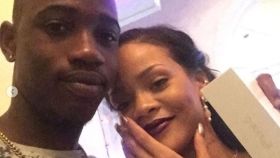 Rihanna y su primo Tavon Alleyne.