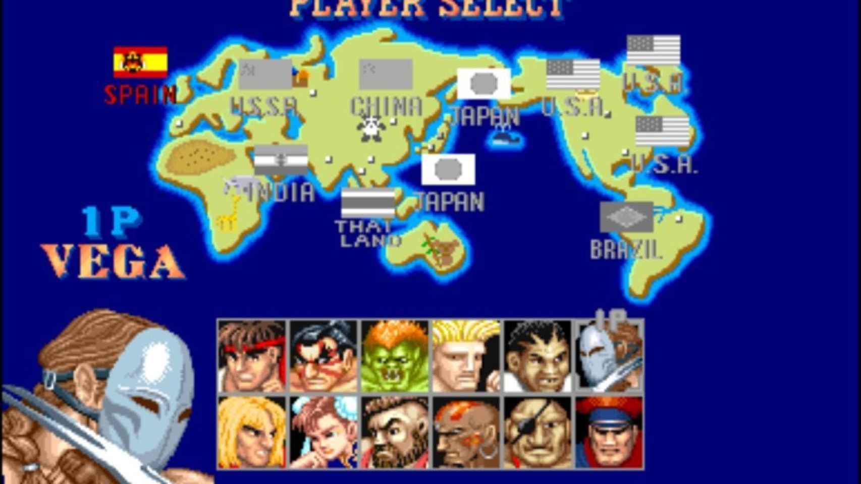 este Tormenta montón Street Fighter II, el videojuego de tu infancia es franquista