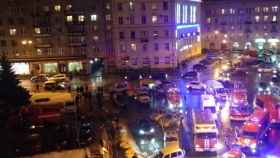 Al menos 10 heridos en una explosión en un centro comercial de San Petersburgo