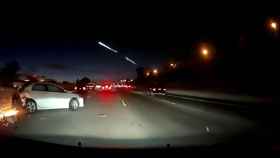 El vídeo del lanzamiento del cohete que provoca un accidente múltiple en California