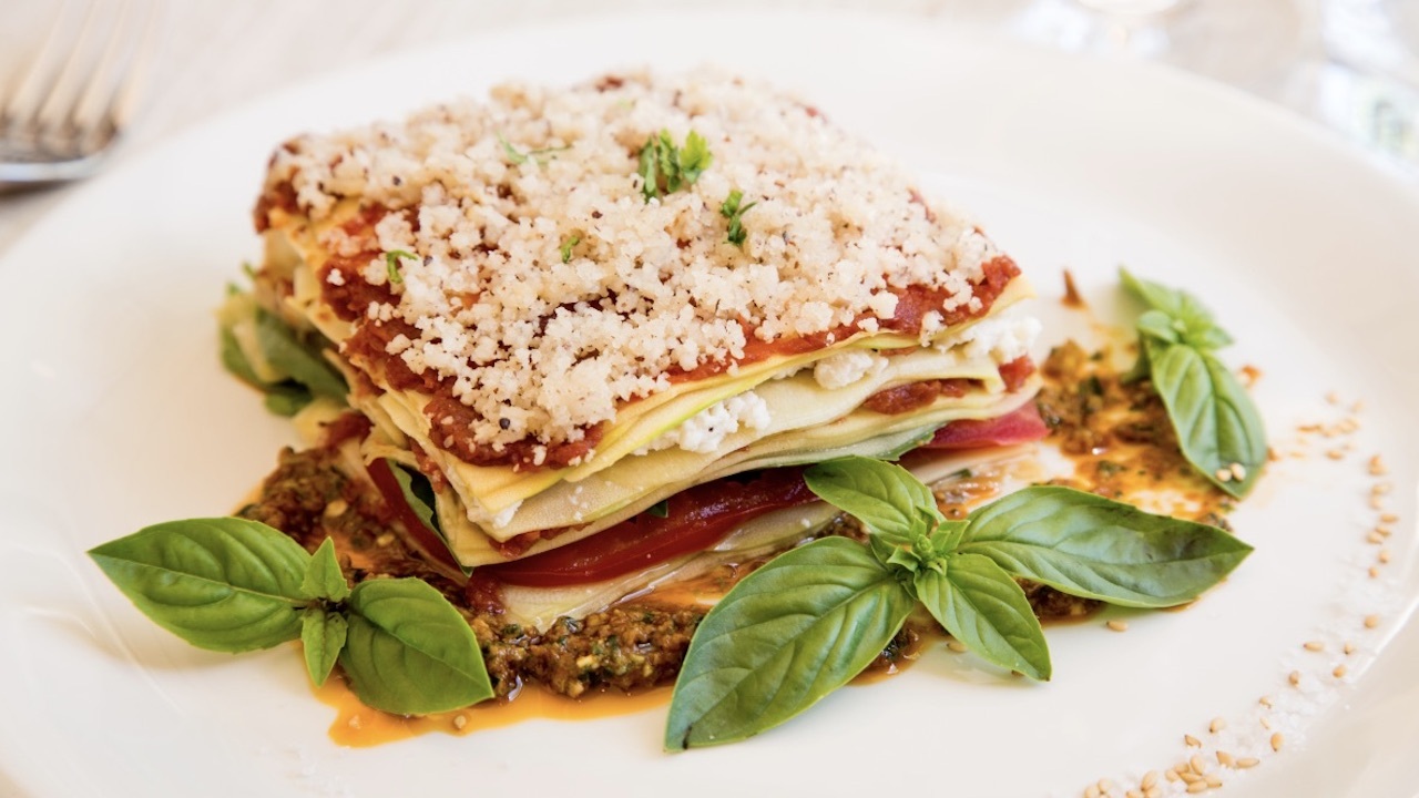 Level Veggie Bistro lasagna de verduras