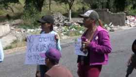 Los venezolanos protestan por la escasez de alimentos en Navidades.