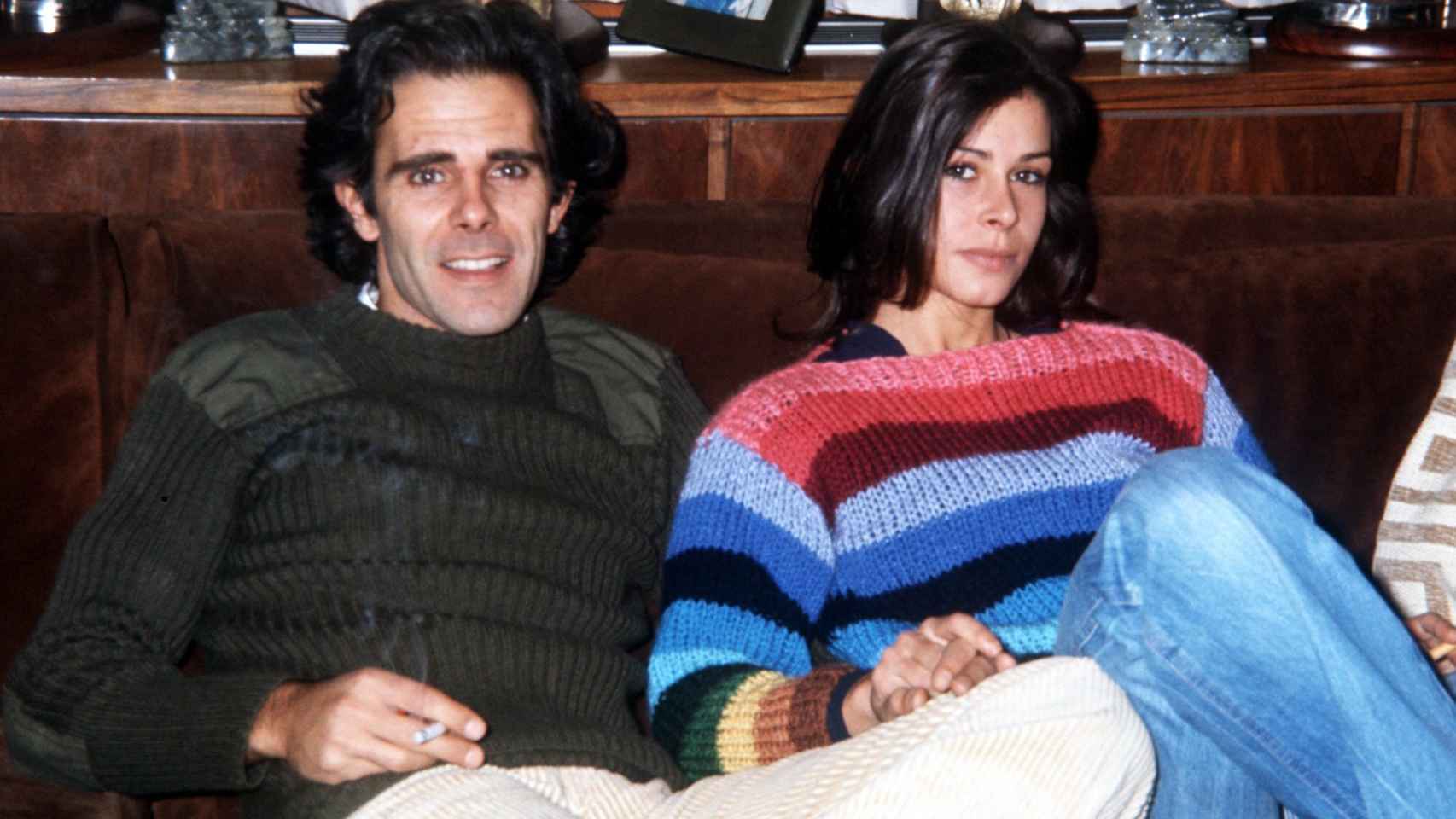 Merry junto a su marido Jimmy Giménez Arnau en 1980.