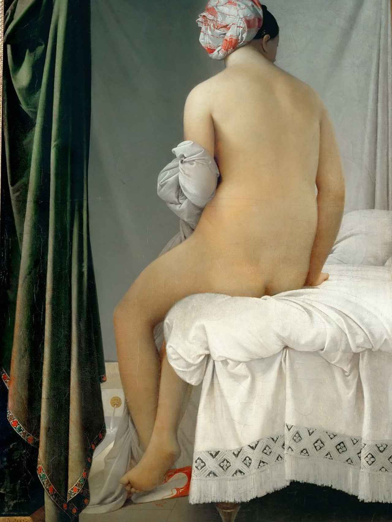 La bañista de 1808, pintada por Jean Auguste Dominique Ingres.
