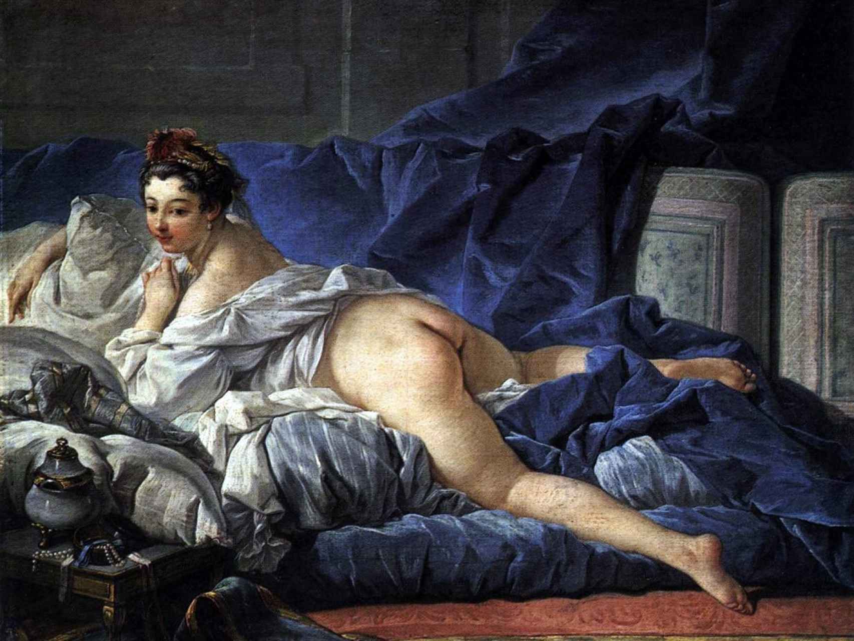 La Odalisca de Francois Boucher, pintada en 1745.