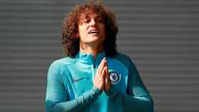 David Luiz entrena. Foto chelseafc.com