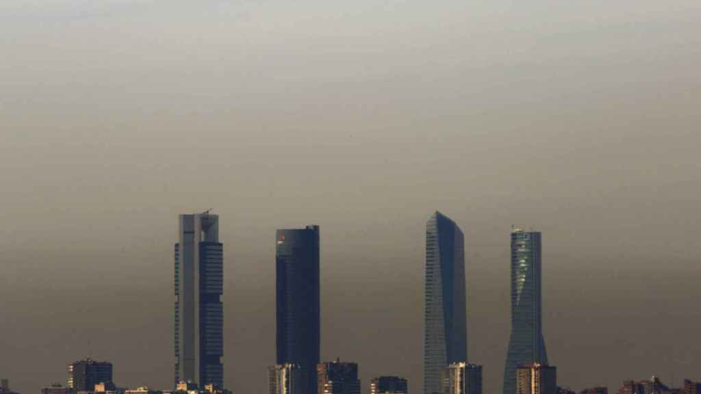 Contaminación cielo de Madrid
