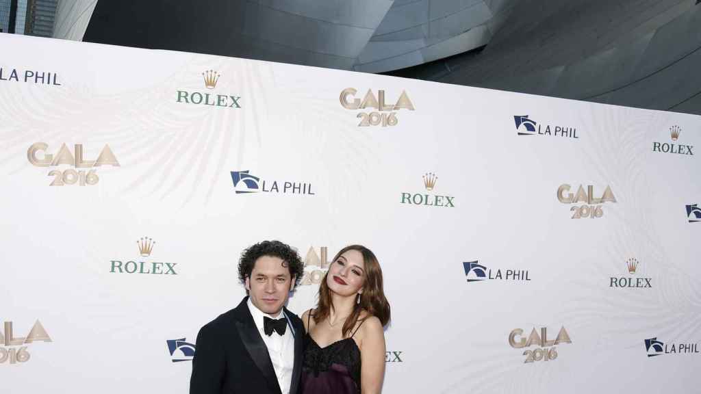 Gustavo Dudamel y María Valverde.