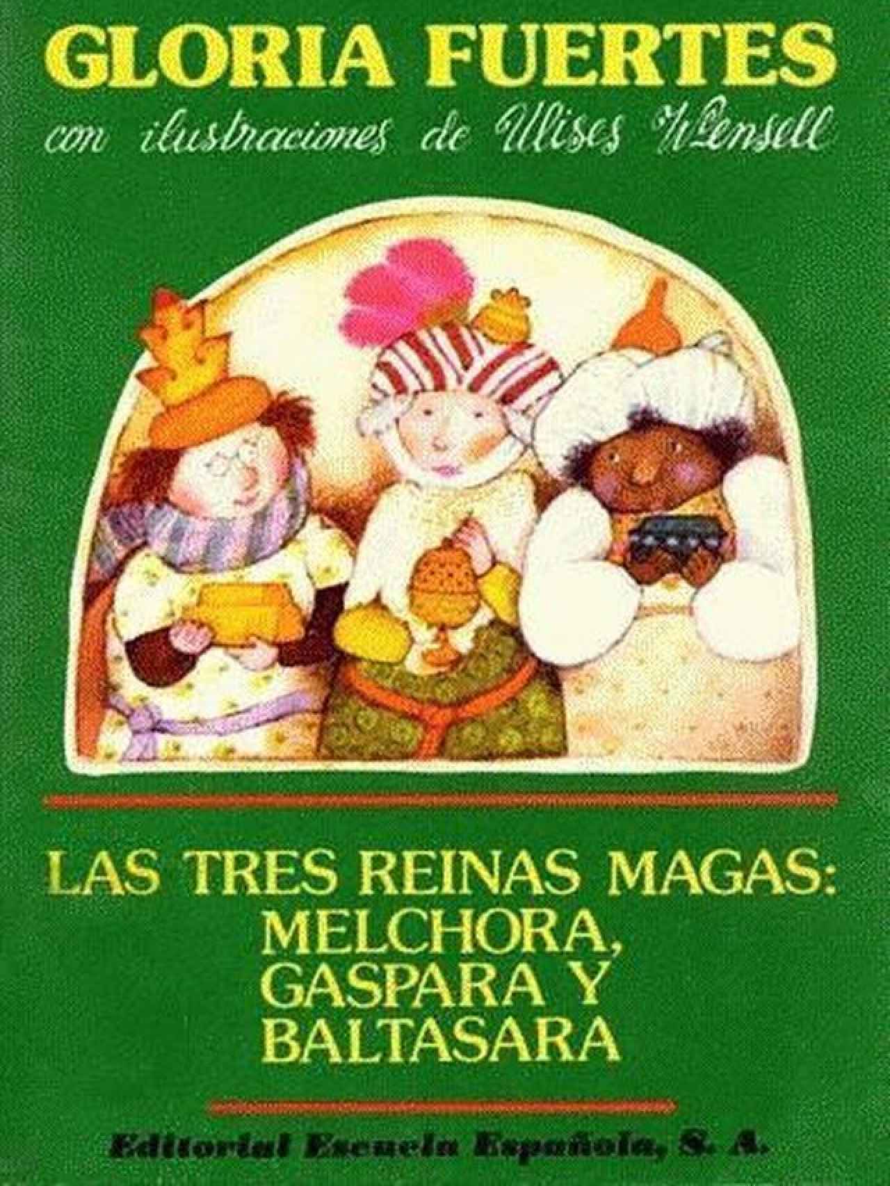 Portada del libro Las tres reinas magas, de Gloria Fuertes.