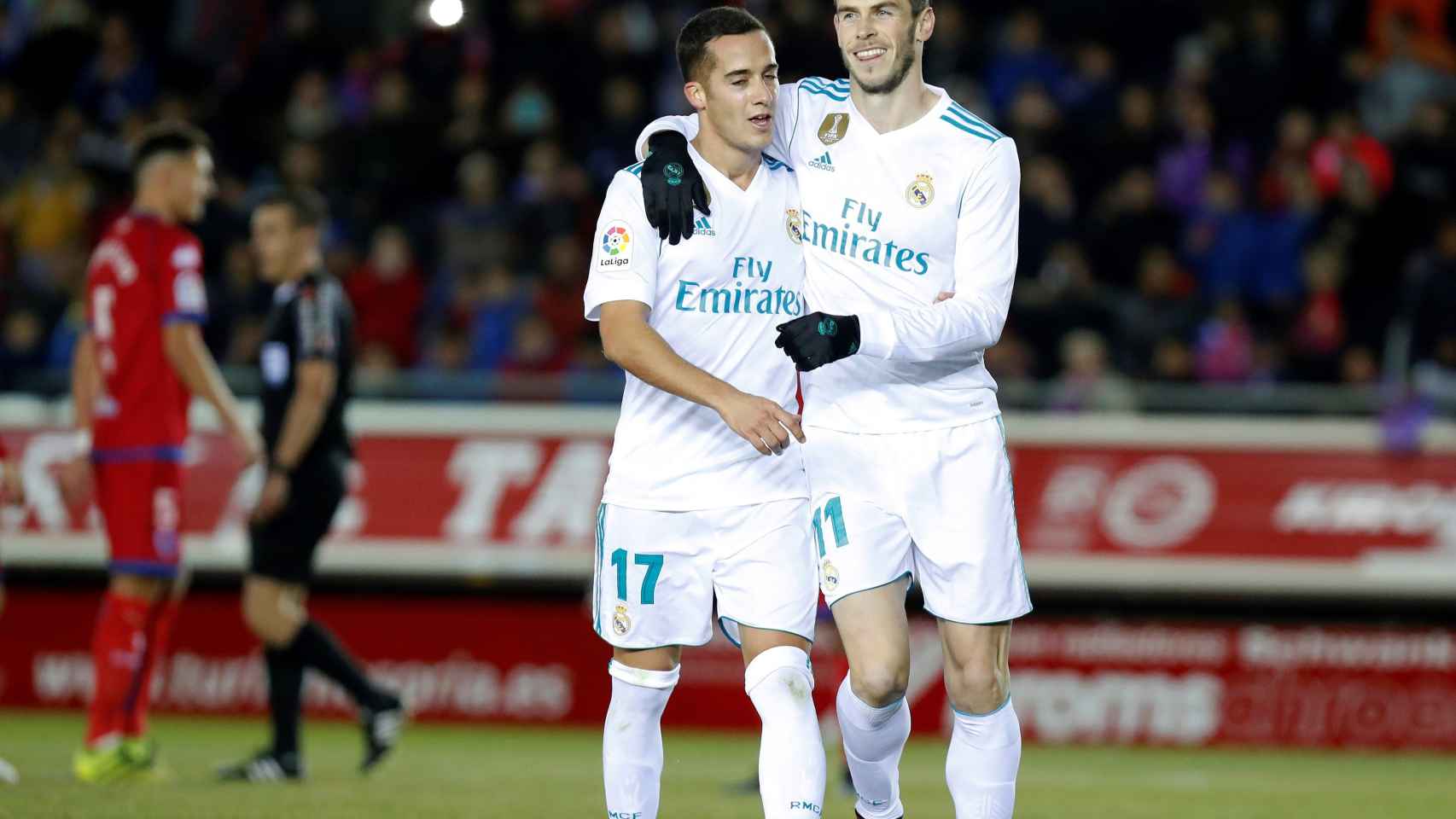 Bale marcó el primer penalti del Real Madrid ante el Numancia.