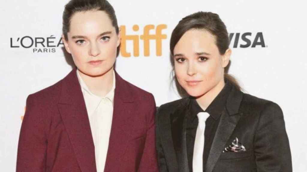 Ellen Page y Emma Portner.