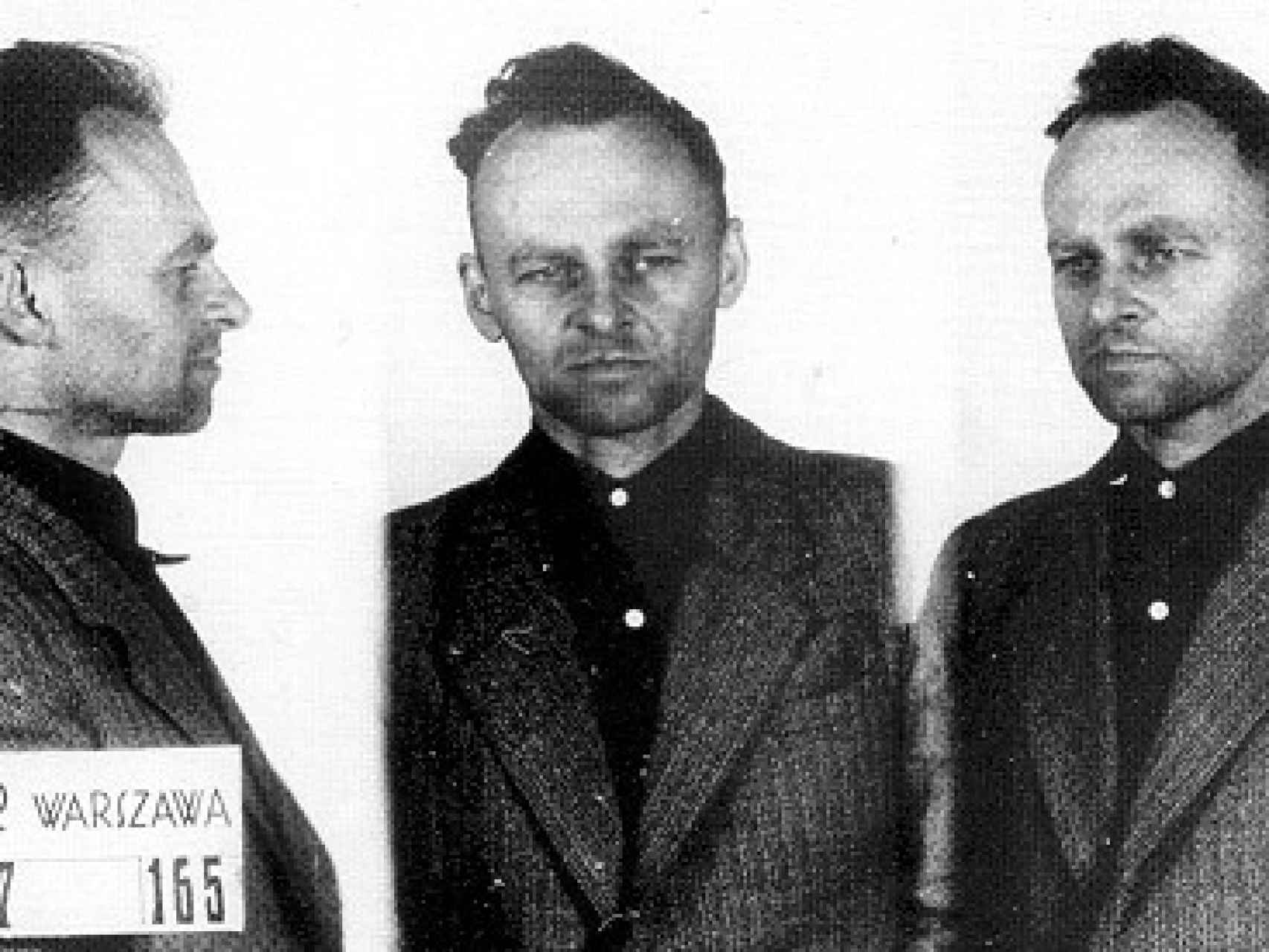 Pilecki en la cárcel de Varsovia