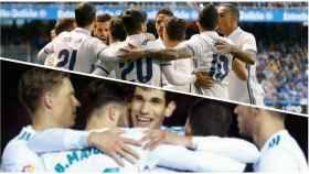 Suplentes del Real Madrid la temporada pasada y la actual
