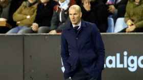 Zidane, en Balaídos